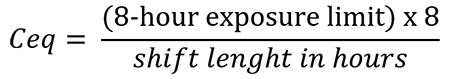Concentration Equivalent (Ceq)